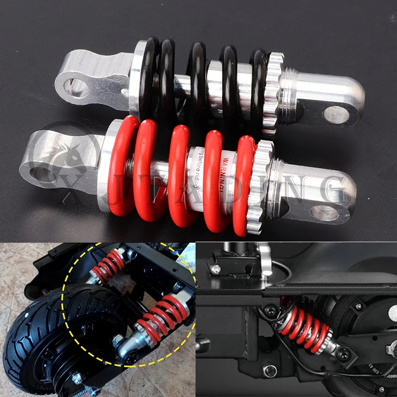 100 mm/105 mm hliníková zliatina Zadný náraz Aabsorber odpútavý pre 8 palcov 10 palcov 10 palcov elektrických skútrov skladací kolobežkový bicykel