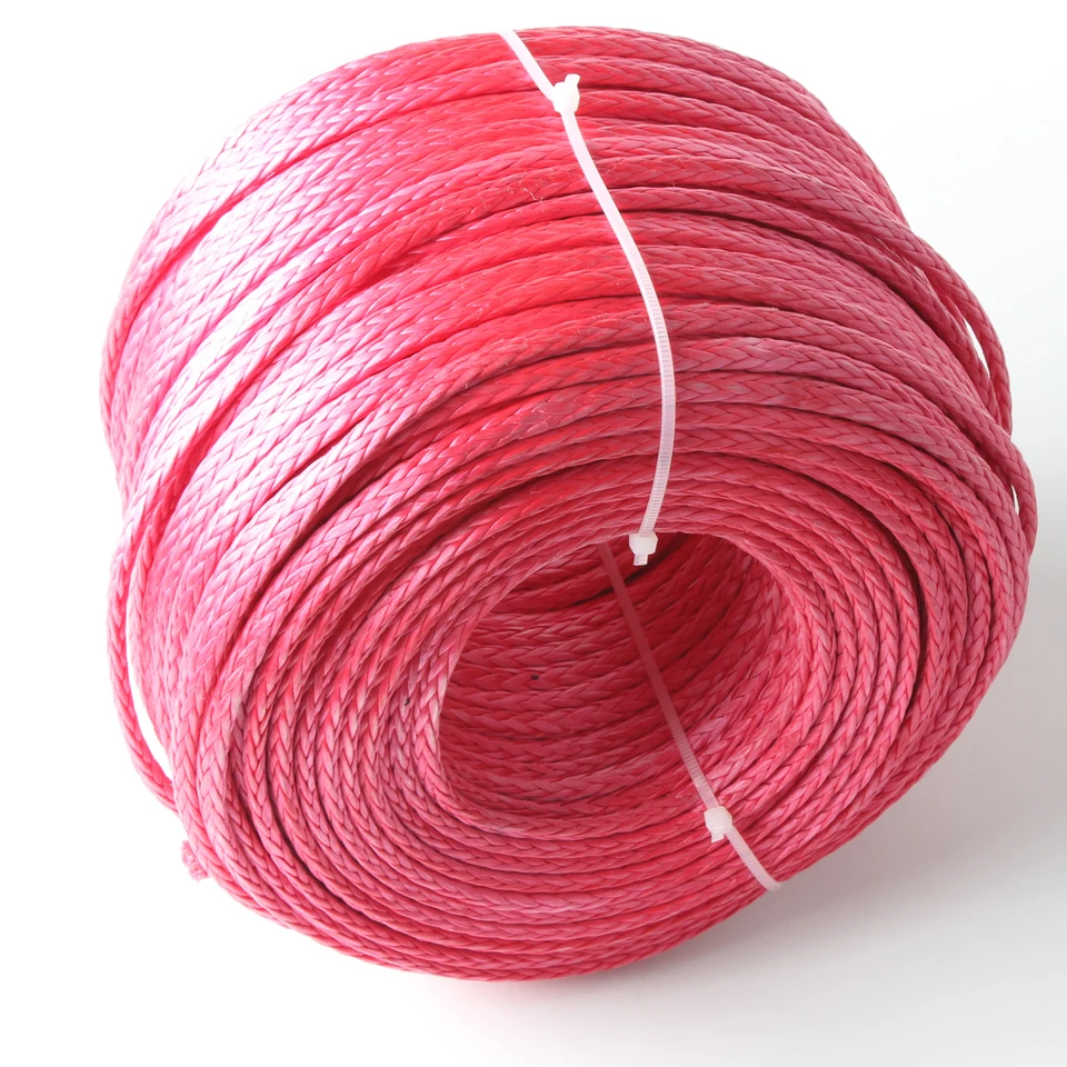 100 nl/30m 1/8 '' 1900 lb paraglider navijak lano Uhmwpe prepletený 3 mm 12 pramene