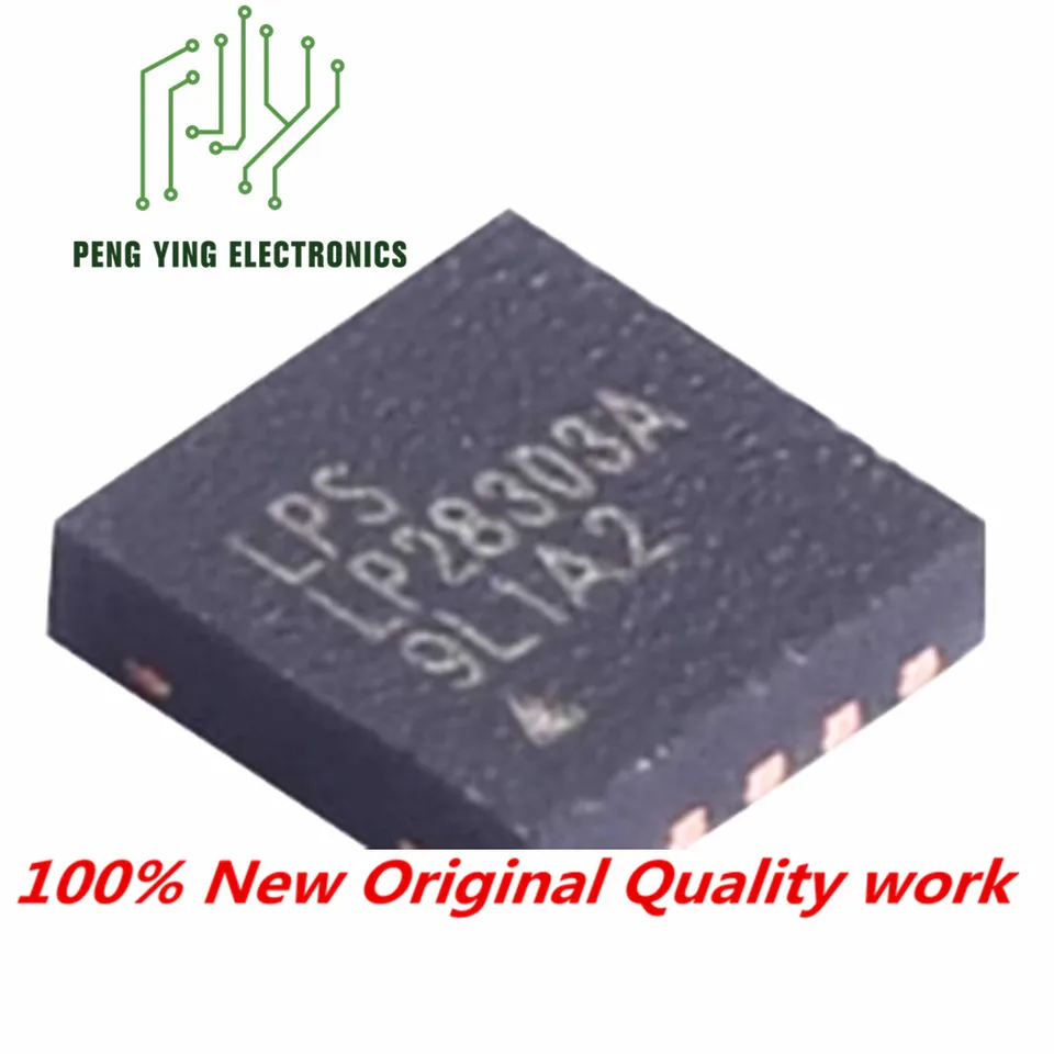 100% nové elektronické komponenty 1-10ks LP28303AQVF TDFN10 Hodvábna obrazovka LP28303A Správa batérií