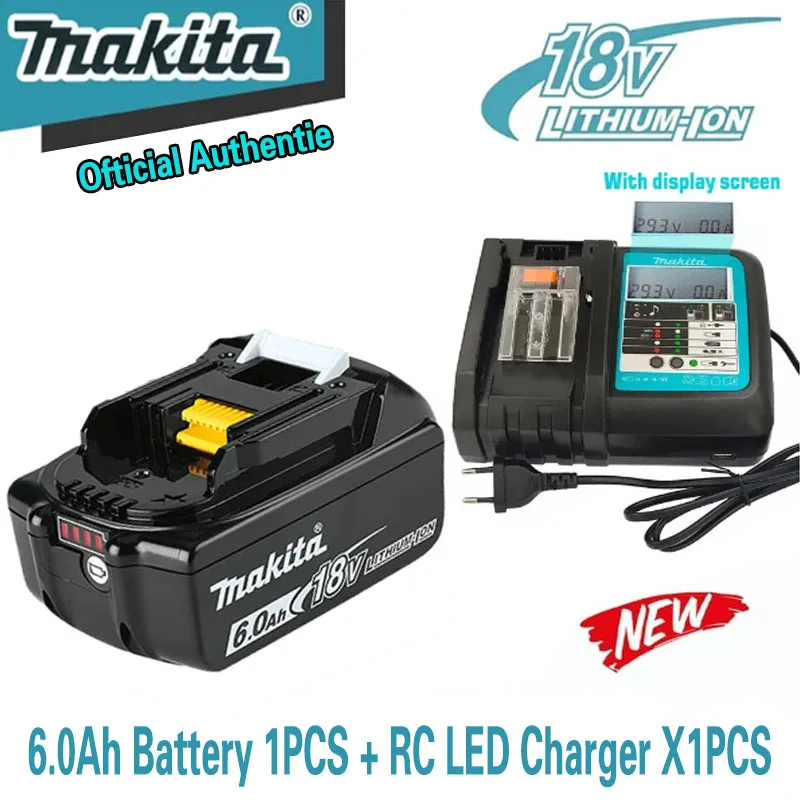 100% novú batériu Makita 18V 6000MAH BL1860 BL1850B BL1850 BL1840 BL1830 BATTERICKÁ A NÁKLADNÉ VÝSTAVY BATKÉRIE PREVÁDZKOV