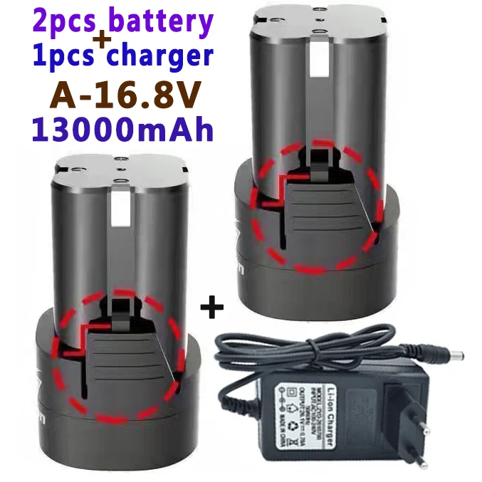 100%nový.16.8v.9900MAH.Herramientas.electricas de.Bateria, taladro recargable.para.destornillador.inalambrico.taladro Electrico.