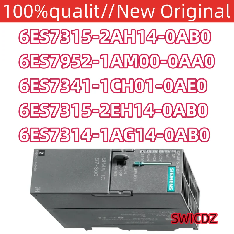 100% nový originál 6ES7315-2AH14-0AB0 6ES7952-1AM00-0AA0 6ES7341-1CH01-0AE0 6ES7315-2EH14-0AB0 6ES7314-1AG14-0AB0