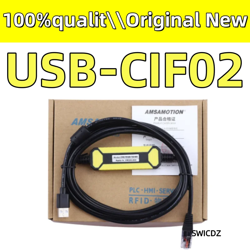 100% nový originálny USB-CIF02 CABO DE Programação CPM1/CPM1A/CPM2A/CPM2AH/C200HS/C200HX/HG/He Série