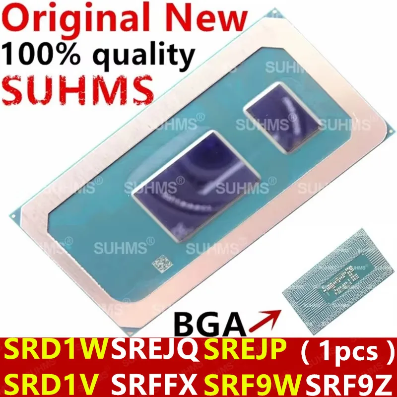 100% nový SRD1W SRD1V I3-8145U SREJQ SRFFX I5-8265U SRF9Z I5-8365U SREJP I7-8565U SRF9W I7-8665U I3 8145U I5 8265U I5 8365U BGA