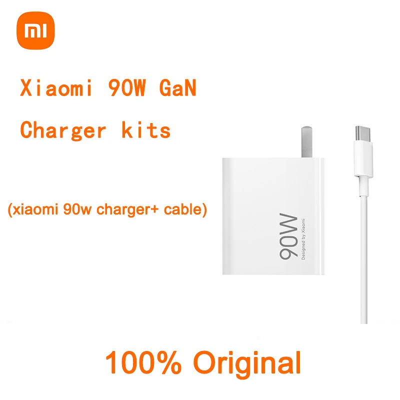 100% originálne Xiaomi 90W Gan Charger súprav