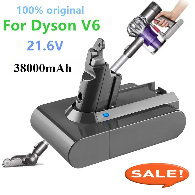 100% originálny 21,6 V 28000 mAh li-ion batéria pre Dyson V6 DC58 DC59 DC62 DC74 SV09 SV07 SV03 965874-02 VACEUM CLESPER BATTER