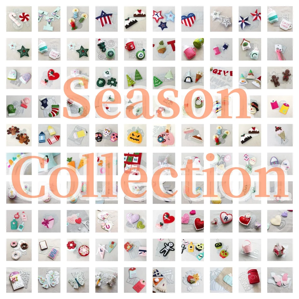 100 percent vianočných jesenných sviatkov Darčeky kvety strom 2024 Cutting Dies for pre domácich majstrov sviatok