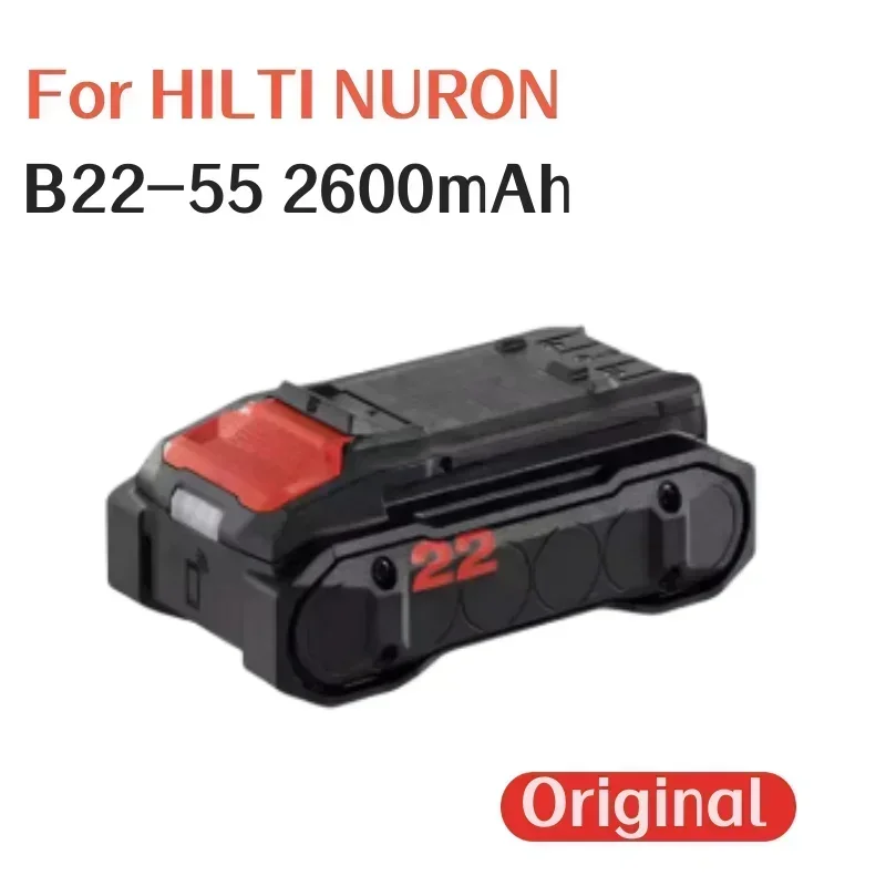 100%pôvodná 5200 mAh pre Hilti Nuron 22V TE4-22 TE6-22 SD5000-22 SF6H-22 SIW4-22 SIW6-22 SIW8-22 ELEKTRICKÉ NÁKLADY BATTERICKÝ NÁKLAD BATTERS