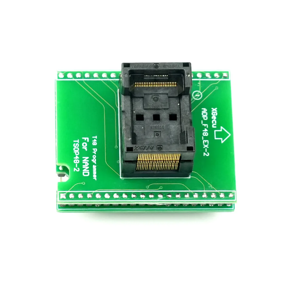 100% pôvodný XGECU ADP_F48_EX-2 Adaptér /NAND TSOP48-2 Špeciálny adaptér /pre programátor NAND Flash iba pre T48 (TL866-3G)