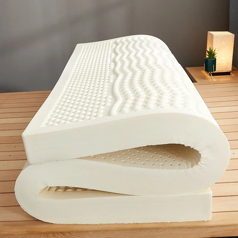 100% Thajsko Prírodný latexový matrac dovážaný prírodný gumový matrac zahusteného 5/7,5/10 cm