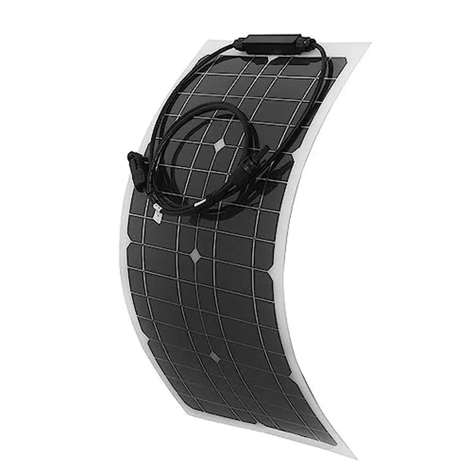 100 W prenosný solárny panel nabíjačka s vysokou efektívnou outdoorovou súpravou na napájanie lode RV