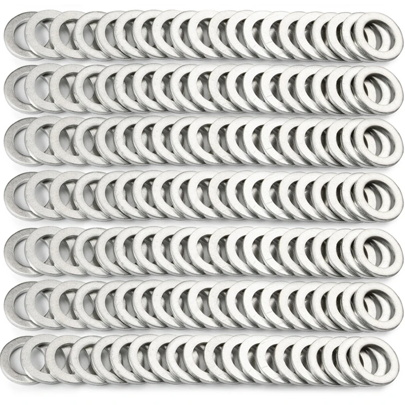 100 x Hliníková prenosová odtoková podložka 18 mm pre Honda Accord Civic pre Acura MDX 90471-PX4-000 90471PX4000 90471 PX4 000