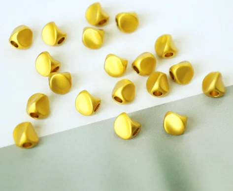 100% čisté zlato 24 000 korálky Real Gold Šperky príslušenstvo 999 Originálne zlaté gule zlaté kúzla 5 mm