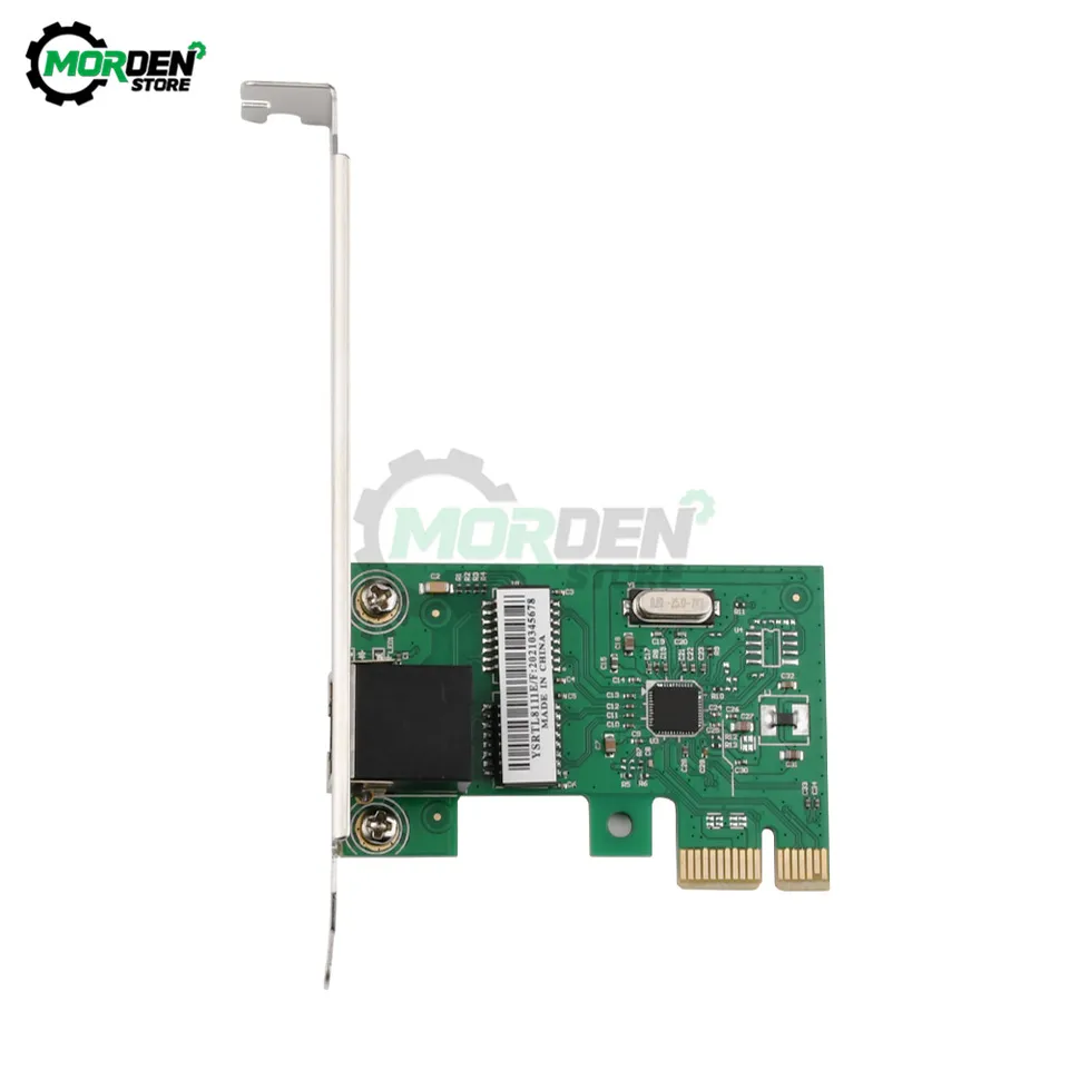 1000 Gigabit Ethernet Network Controller PCI Express Sieťová karta PCI-E 10/100/1000Mbps RJ45 LAN Adapter Converter Dropship