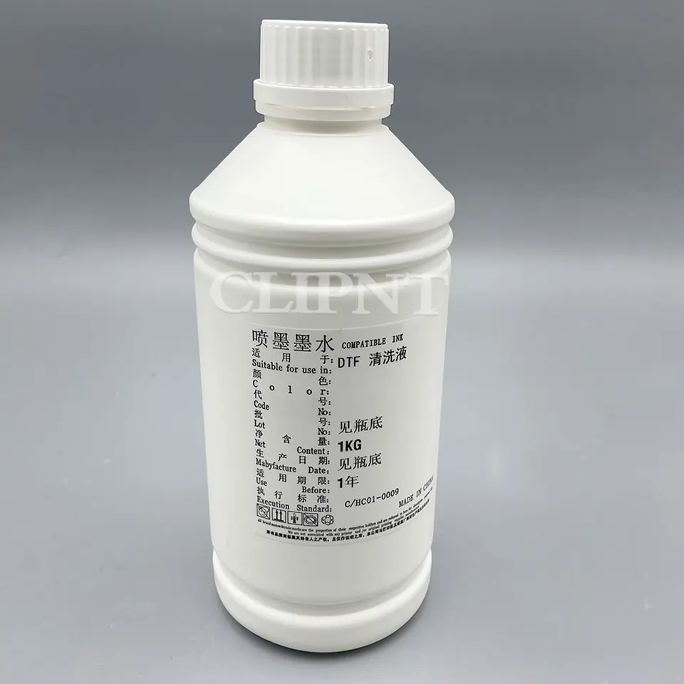 1000 ml tlačovej hlavy silná čistá tekutina pre sublimáciu DTF atrament pre Epson DX4 DX5 XP600 TX800 I3200 pre tlačiareň na báze vody