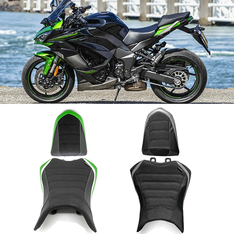 1000 SX predné sedadlá Motocykel vodiča sedadla pre cestujúcich vankúšiky vankúšiky vhodné pre Kawasaki Ninja 1000SX 2022 2023 2024