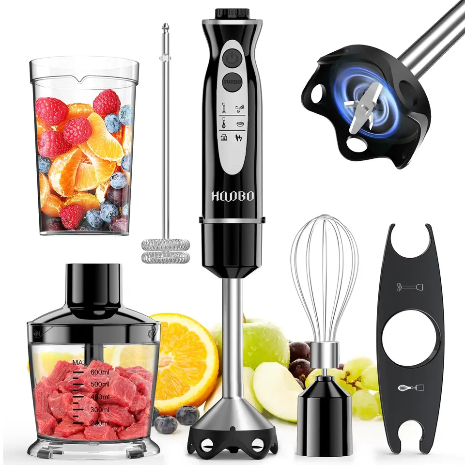 1000 watt silného ručného ponorenia mixéra, šľahača ponoru z rastlinného mäsa pre smoothies, omáčky, polievky z detskej výživy