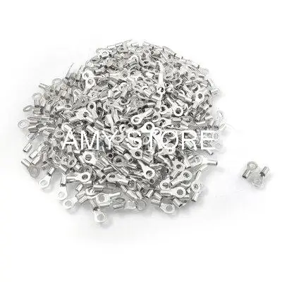 1000ks RNB1.25-3.2 AWG 22-16 19A 3 mm prsteňový priemer, ktorý nie je insizuálnym koncovým káblom