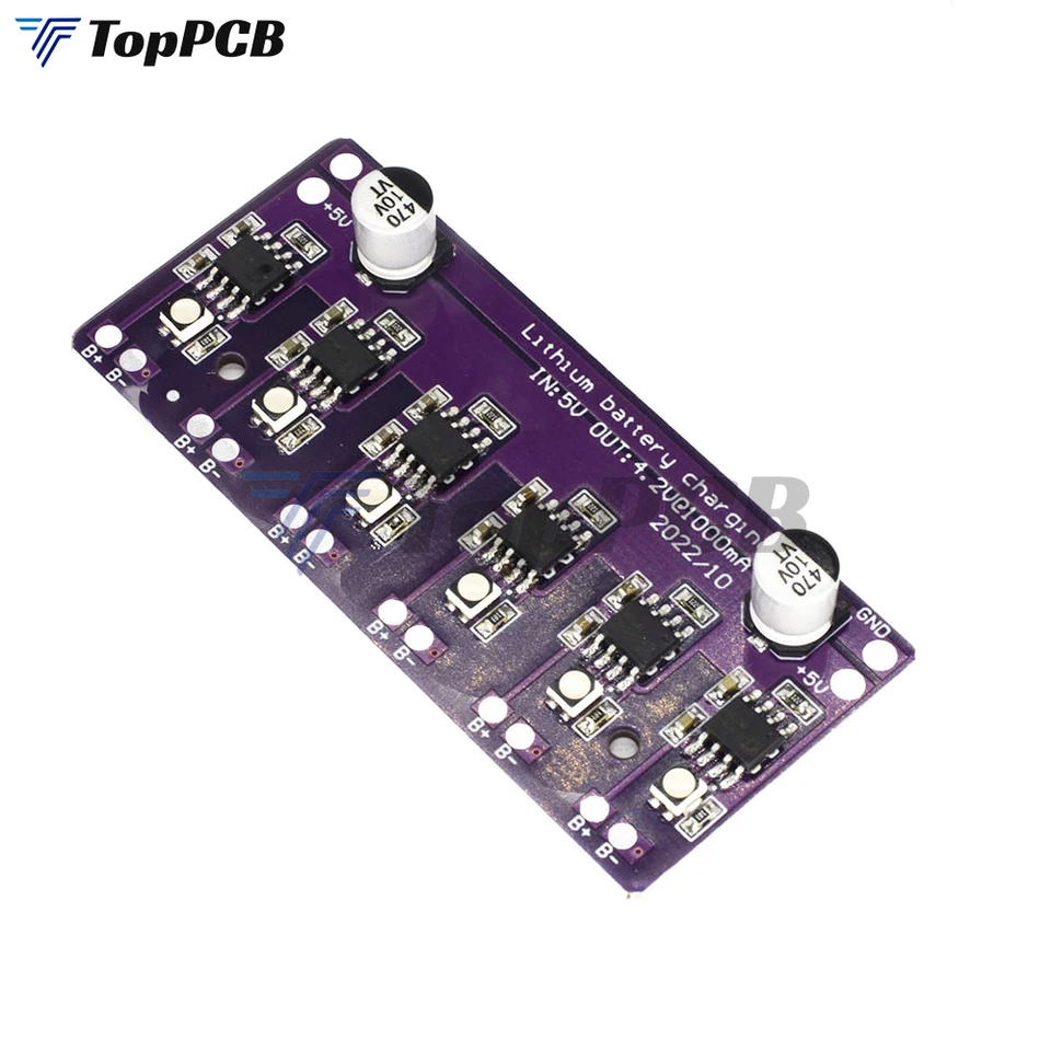 1000MA 6S LI-ION lítiová nabíjačka na nabíjačke DC 5-6V až 4,2V 1A BATKY BATLICKÝCH BELICKÝCH BATLOV V paralelnom module nabíjacieho nabíjania TP4056
