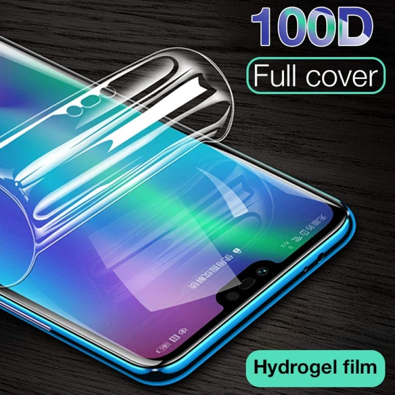 100D ochranný film pre Huawei Honor 8x 8a 8c 8s Hydrogel Film Screen Protector na Honor 9x 9a 9c 9s 9i 10i 20i 20S Play Film