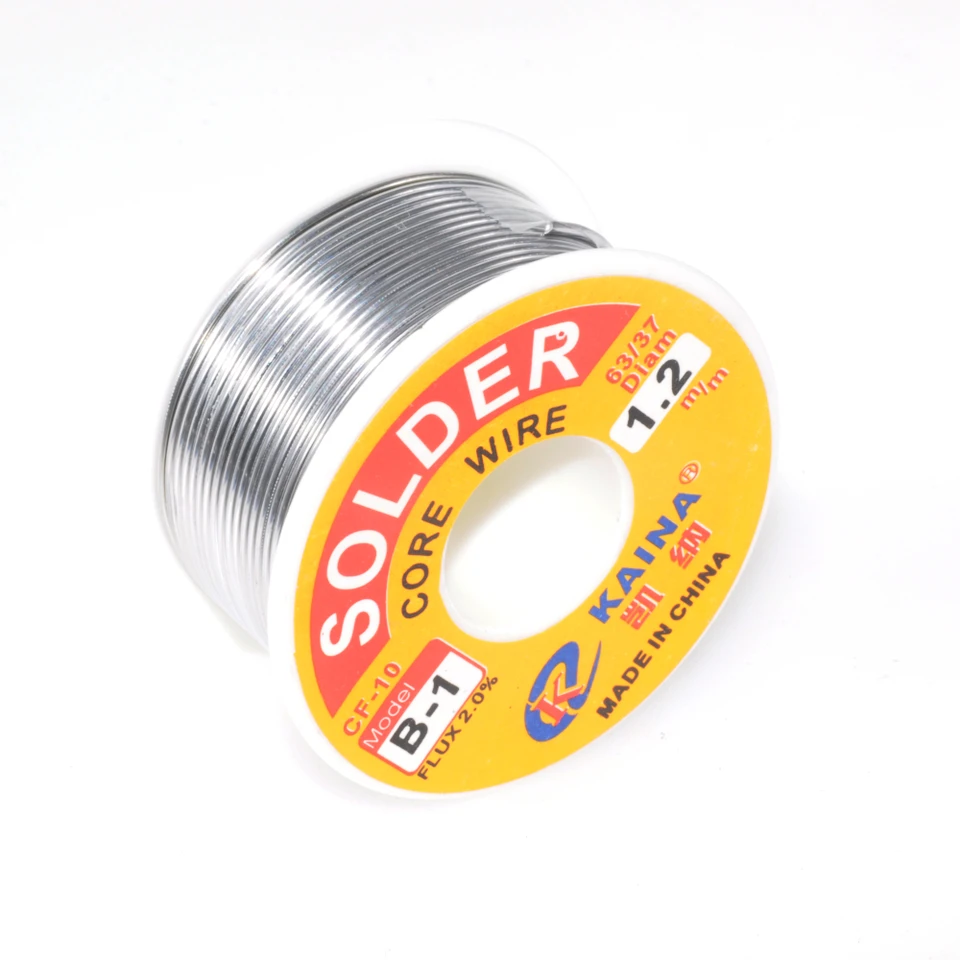 100G spájkovacia plechovka CF-10 63/37 Model B-1 0,5/0,6/0,8/1,0/1,2/1,5/2,0 mm mm, zváracie jadro zváracieho jadra