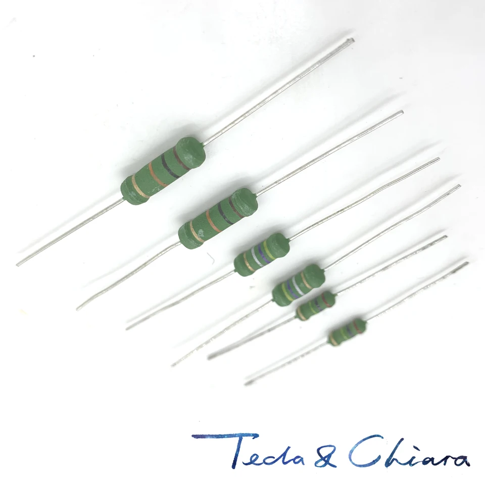 100ks 0,22R 0,27R 0,22OHM 0,27OHM 0,22 0,27 r ohm 1W 1WS 3x9 mm Malé kovové oxidové FILM FIRPORE ROZPORUČENÝ