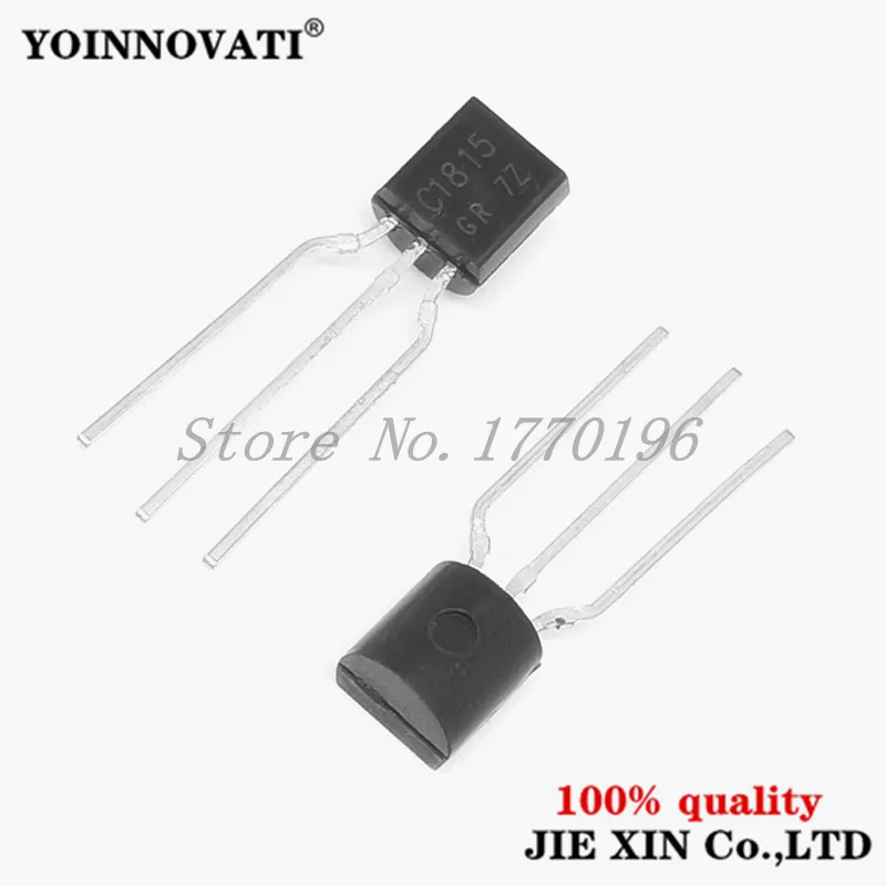 100ks 2SC1815GR TO92 2SC1815 TO-92 C1815 2SC1815-GG TRANSISTOR Nový originál