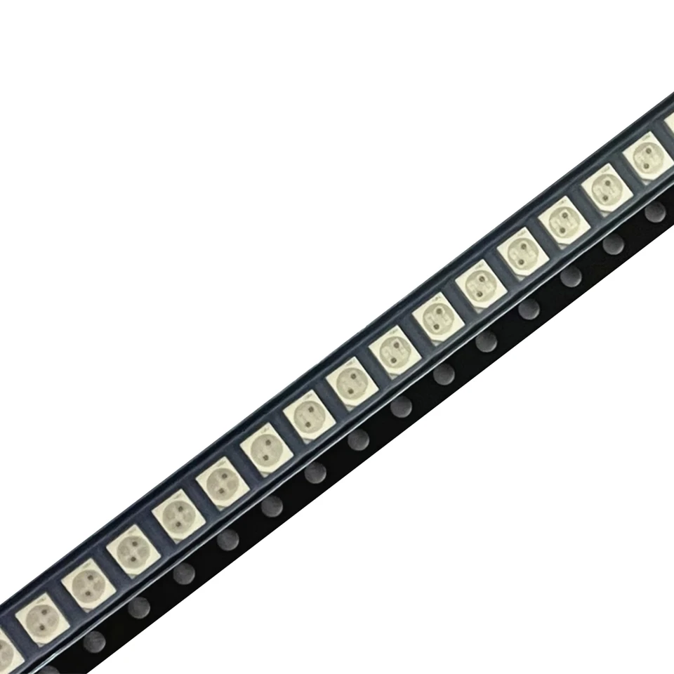 100ks 3528 Amber+žltý PLCC-4 Reverzný pól, 617nm+587nm, 50MA 2V 0,1 W Bicolor SMD LED žiarovky LED LIGHS LEADS LAYT67B LAYT67B