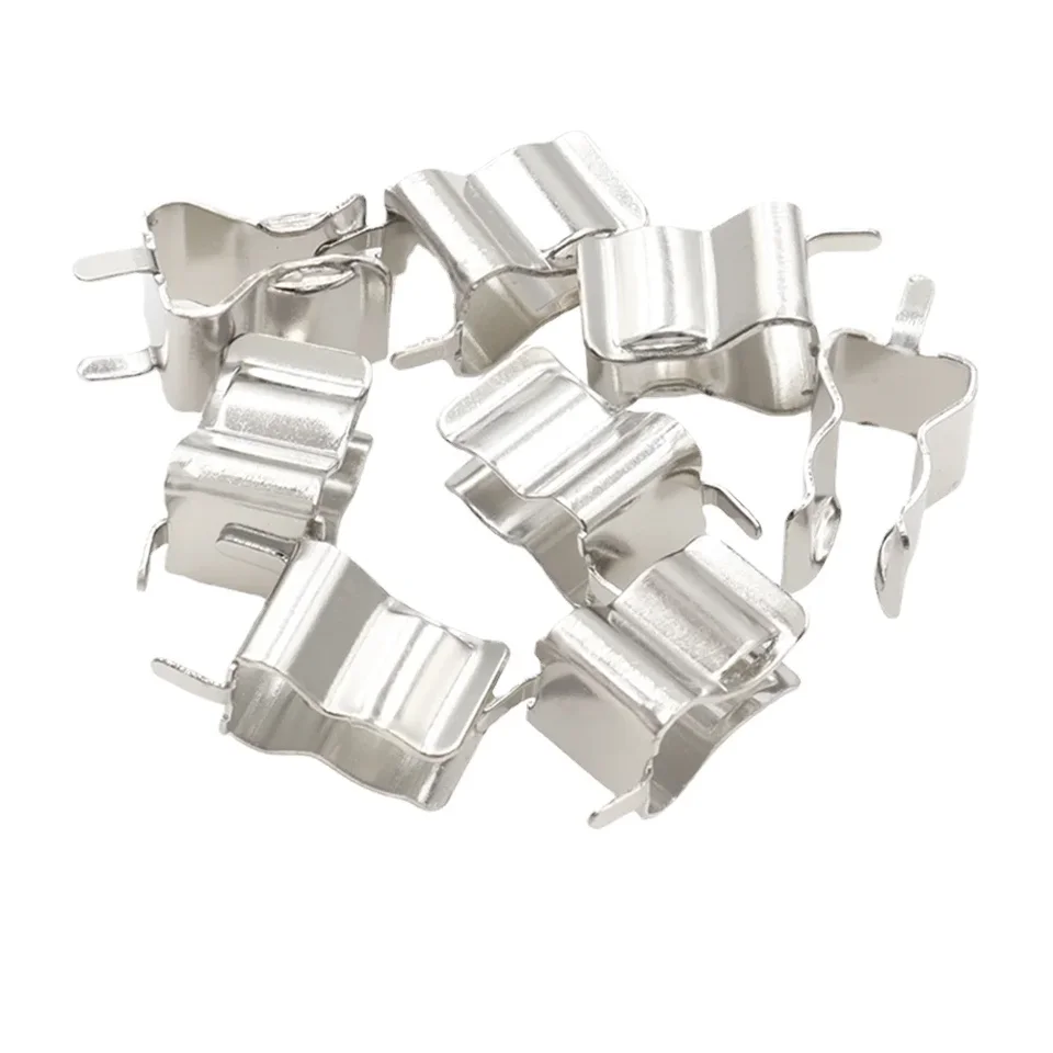 100ks 6x30mm poistkové ponorenia 6x30 Podpora poistnej trubice Držiak poistky pre 6*30 poisťovací poistkový klip