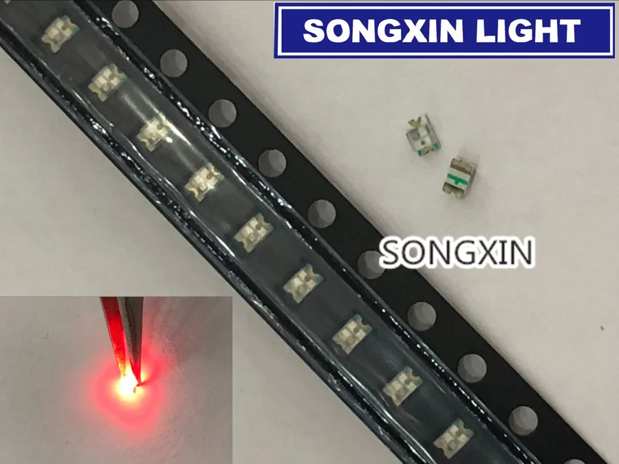 100ks blikajúce diódy LED diódy SMD Diodos LED diódy 0805 Červené blikajúce LED SMD DIODO 0805 SMD BLINK LEDS FLACK BLINKLICHT DIODE