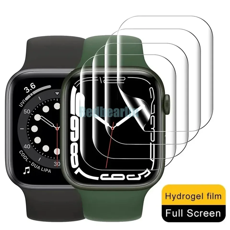 100ks Film Ochranta s mäkkou hydrogélovou obrazovkou pre Apple Watch 7 6 SE 5 4 3 44 mm 44 mm 42 mm 38 mm pre Iwatch 8 Ultra 41 mm 45 mm 49 mm
