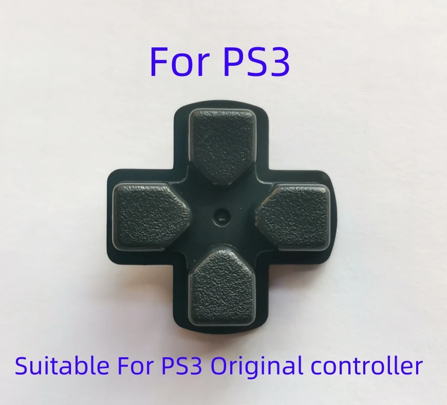 100ks krížové tlačidlo tlačidla pre tlačidlo PS3 Domovodná rukoväť Krížové tlačidlá pre ovládač PS3 Joystick Plastové rukoväte Opravy dielov