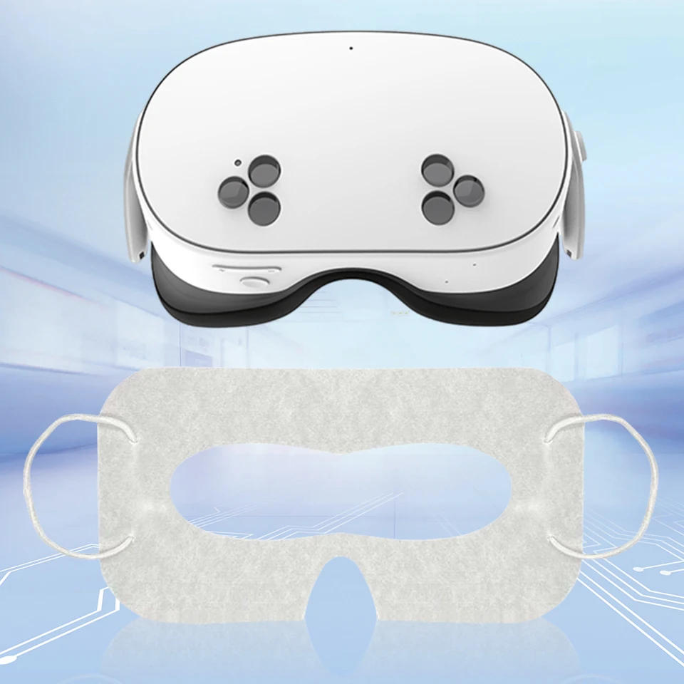 100ks na jednorazovú masku VR maska ​​potu virtuálna realita maska ​​na tvár Universal for Meta Quest 3s VR náhlavné príslušenstvo