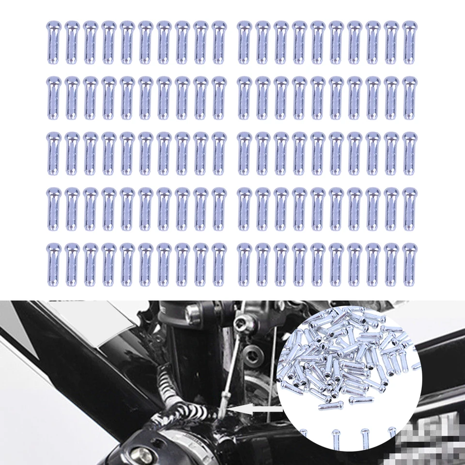 100ks na koncové čiapky na bicykelový kábel Cond