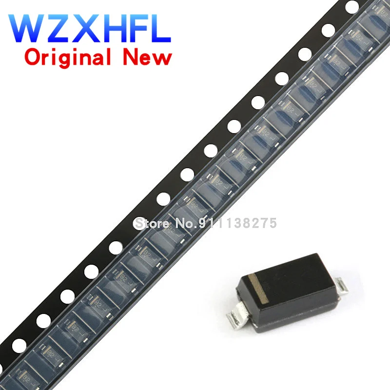 100ks nový BZT52C2V7 SOD123 BZT52C 2,7V W1 SOD-123 1206 SMD ZENER DIODE