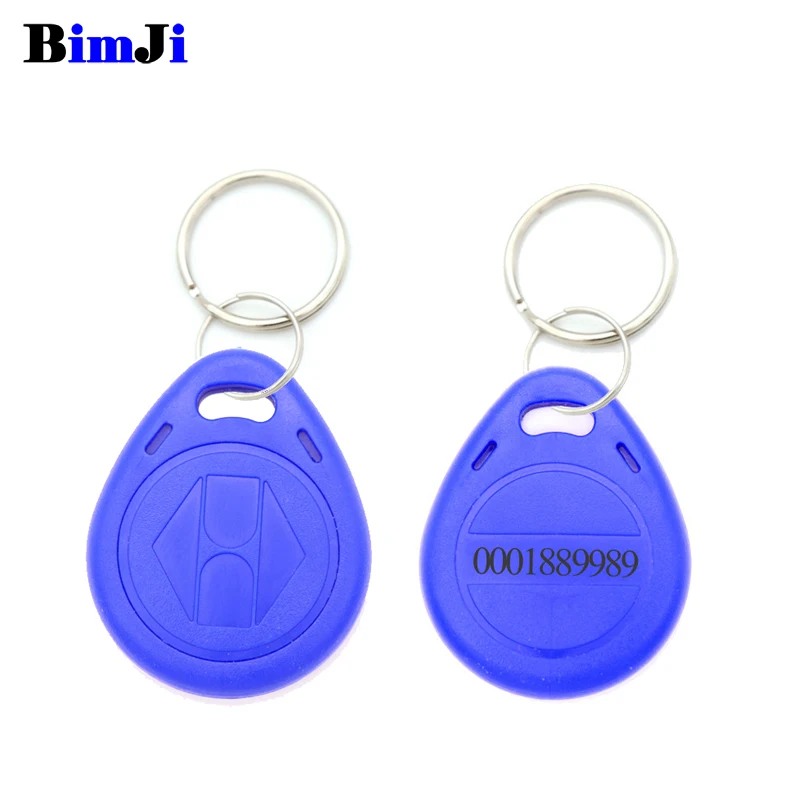 100ks RFID Čítanie Only Key 125KHz Keyfobs TK4100 EM4100 Proximity RFID karta