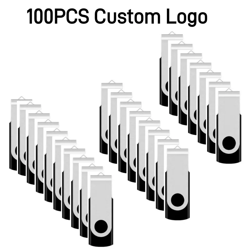 100ks USB2.0 Flash Drive Drive Drive 4 GB 8 GB 16 GB 32 GB 64 GB High -Speed ​​USB Stick 2. 0 Memoria Stick Memory Flash Drive Pendrive