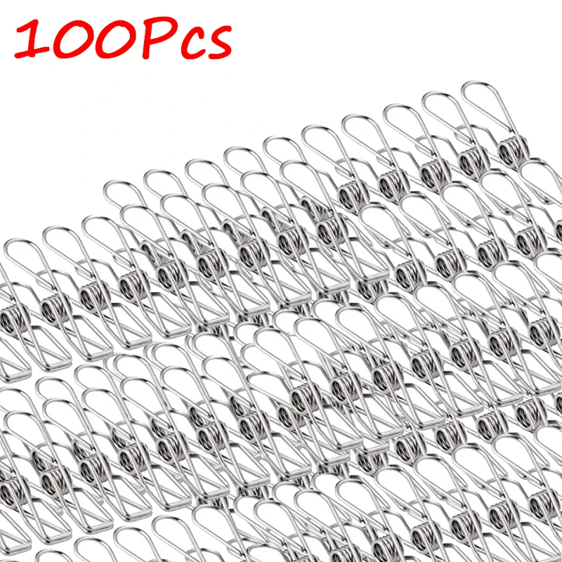 100ks z nehrdzavejúcej ocele 6cm odev