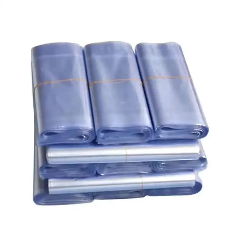 100ks číry PVC Tabuľky ZAMESTNENIE ZAMESTNANCOV pre malé darčekové topánky DIY Domáce remeslá balenie balenie prachovo odolného vrecká s darčekovými obalmi