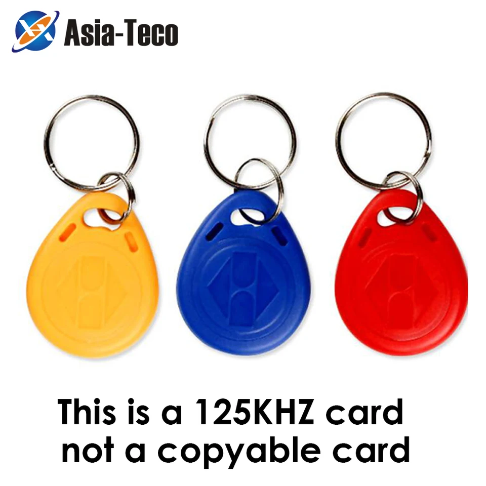 100ks/šarža 125 kHz RFID Keychain STRACKERS TAG TAG ID ID KLAVEFOB TK4100 DORUČNÉ PRÍSTROJA PRÍSTROJA EM KLYTAIN TOKEN