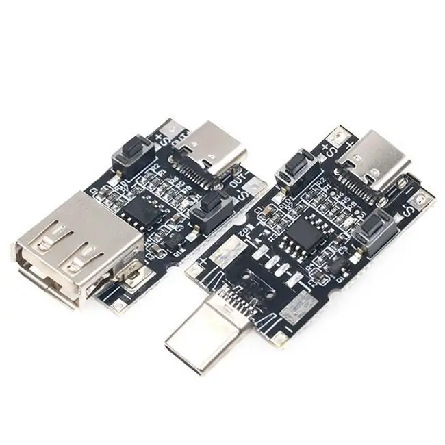 100W 5A USB TYP-C QC Decoy Decoyova spúšťacia doska 5V 9V 12V 15V 20V Výstup PD 2.0 3.0 Adaptérový kábel Connection Detector Polling Detector
