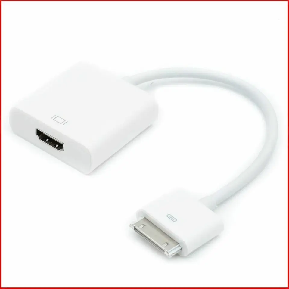 1080p Dock Connector k HDMI TV Adapter Kábel pre iPhone 4S a iPad 2 3 Nové