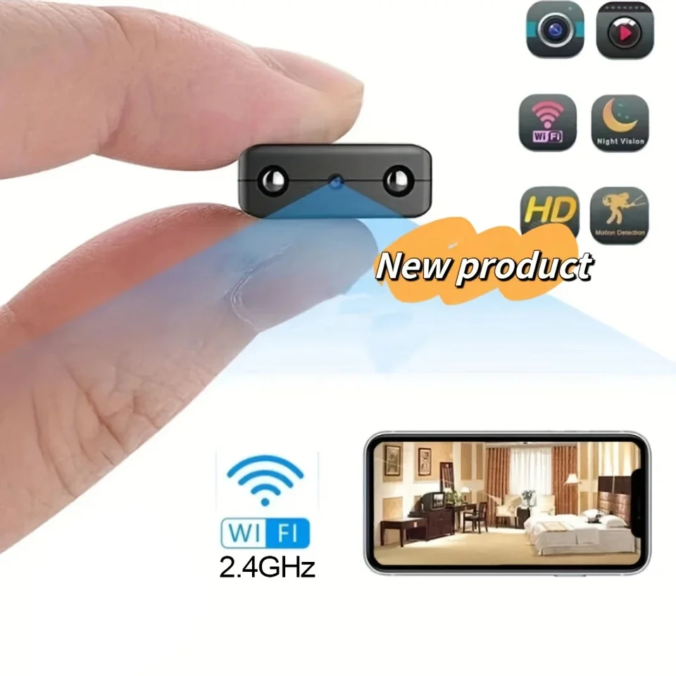 1080p HD Mini Camera WiFi Wifi Wireless HD Night Vision Camera Home XD Diaľkové fotoaparáty Kids