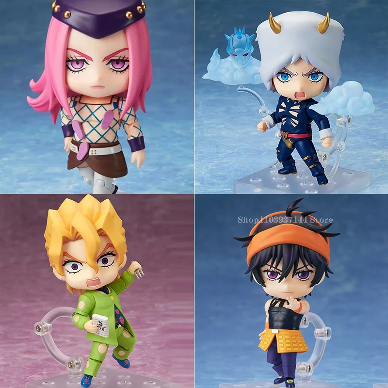 10cm fugo postava JoJo Bizarre dobrodružstvá Správa o počasí figurína Narancia Ghirga Narciso Anasui akčná figúrka Hnuteľné hračky PVC Hračky PVC