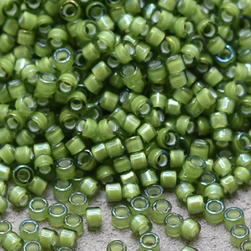 10g miyuki priehľadné sklo delica semená korálky japonské farebné korálky 1,6 mm korálky na výrobu šperkov pre domácich majstrov