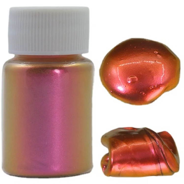 10g/šarža chameleónového pigmentu Pearlescent epoxidová živici trblietky Magic sfarbené práškovou živicou sfarbenie šperkov