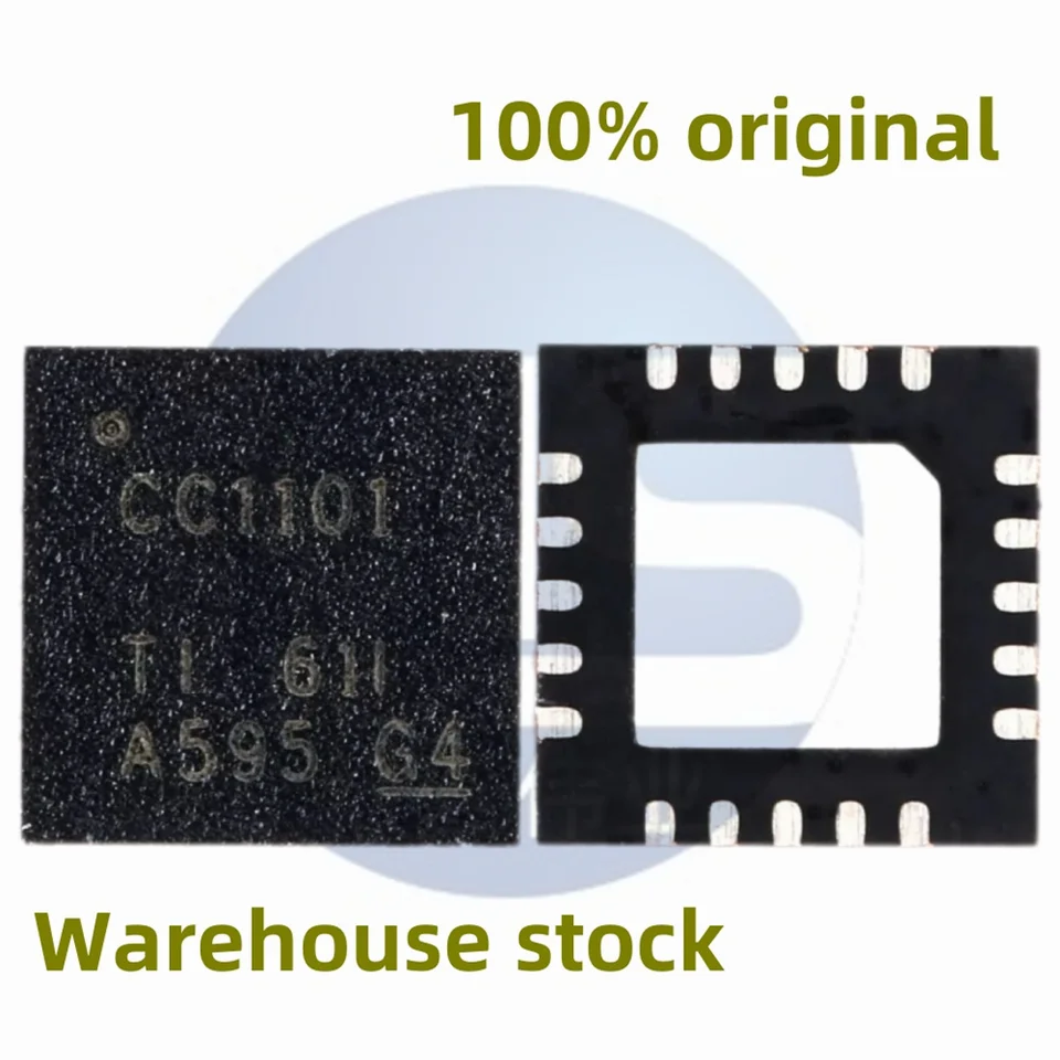 10ks 100% Nový nový CC1101RGPR CC1101RG CC1101 PATCH QFN-20 Frekvenčný rádiový čip