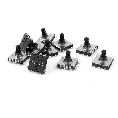 10ks 10x10x9mm 6-kolík 5-cestné momentárne pushbutton PCB SMD SMT hmatový spínač