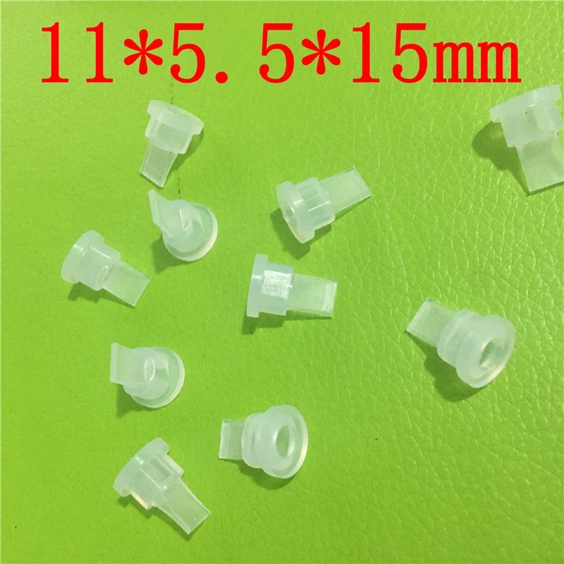 10ks 11 * 5,5 * 15 mm s nízkym tlakom Duckbill Ventil Silikón Bezpečnosť a ochrana životného prostredia Skontrolujte ventil 11 * 5.5 * 15