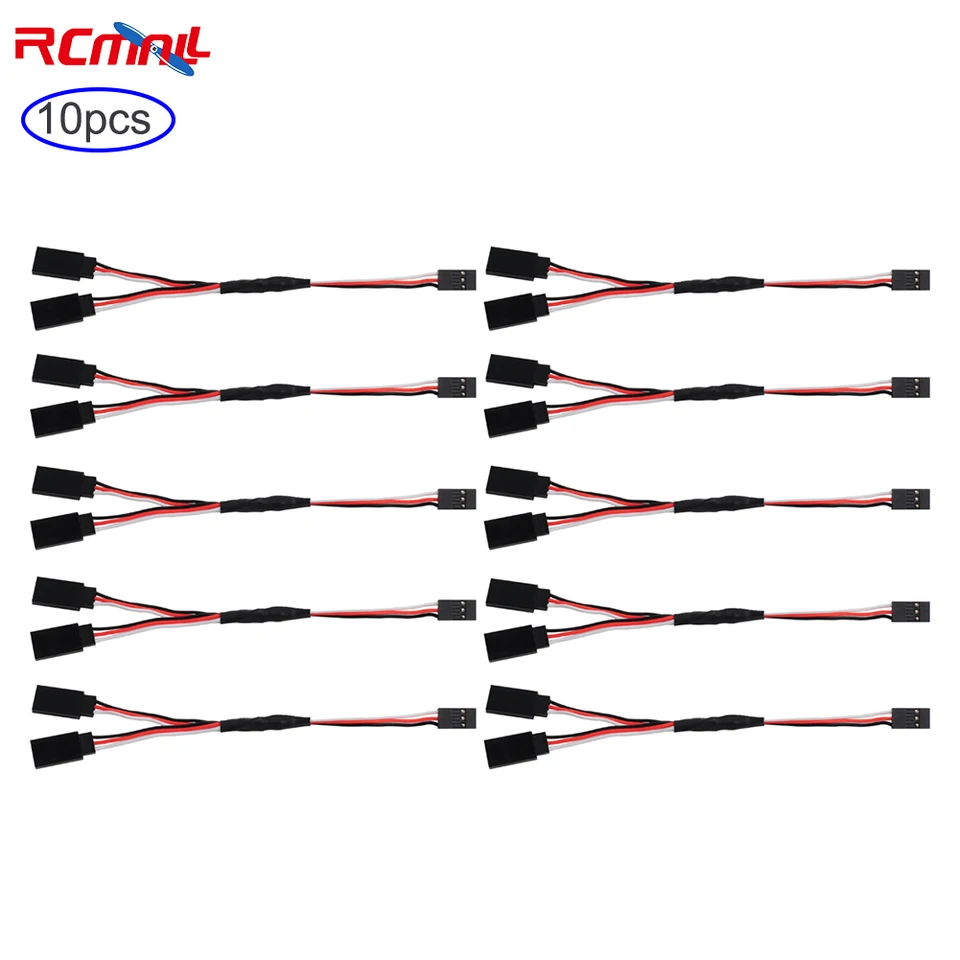 10ks 15cm servo 1 až 2 y postroj vedie štiepkový kábel, muž k predlžovaniu serva predlžovania serva, ktorý sa nachádza o vedúci drôt pre RC pre lietadlo RC, pre JR/Futaba